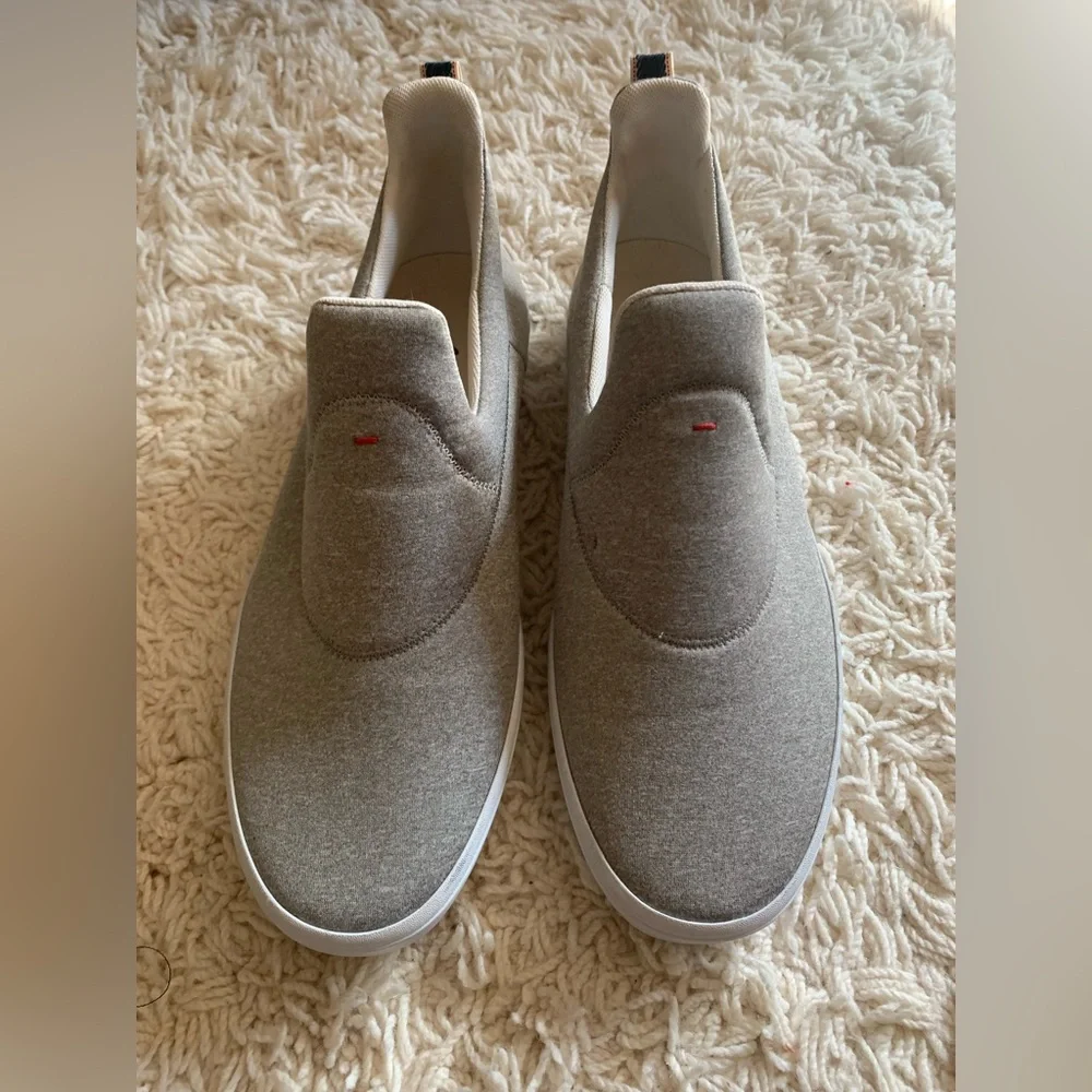 Ellen Degeneres ED-DAIRE‎ Love Slip-On Sneakers, Gray and White 10M